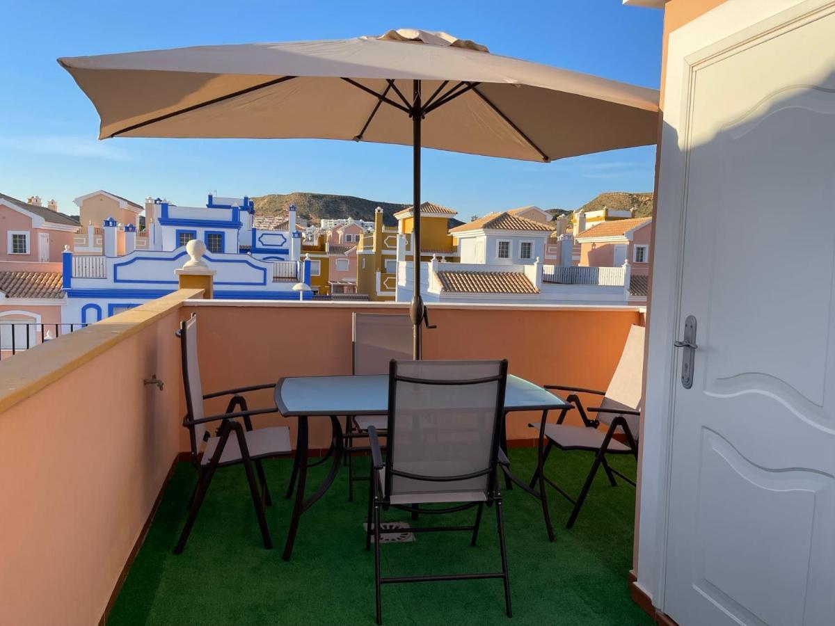 Adosado Playa, Geoda Y Aguilas Cerca, Con Barbacoa Y Piscina En San Juan de los Terreros Eksteriør bilde